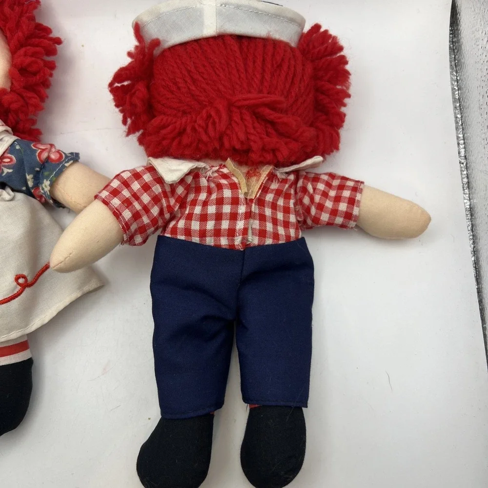 Vintage 1991 Applause Raggedy Ann and Andy 9